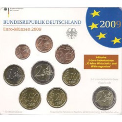 Cartera euros Alemania 2009