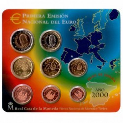 Cartera euros España 2000