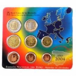 Cartera euros España 2004