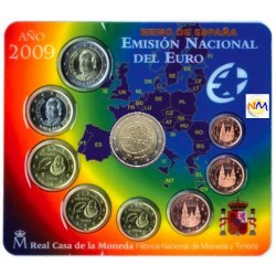 Cartera euros España 2009