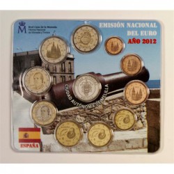 Cartera euros España 2012...