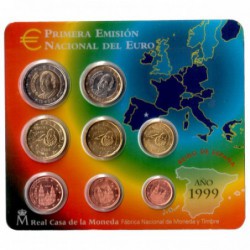 Cartera euros España 1999