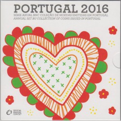 Cartera euros Portugal 2016