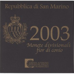 Cartera euros San Marino 2003