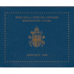 Cartera euros Vaticano 2002