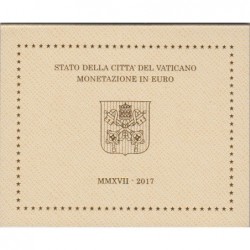 Cartera euros Vaticano 2017