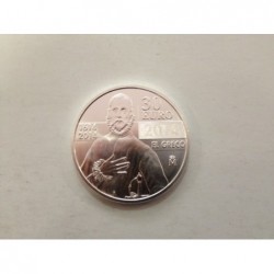 Moneda 30 euros 2014 El Greco