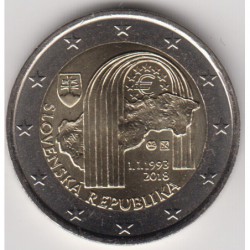 2 Euros Eslovaquia 2018...