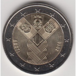 2 Euros Estonia 2018...