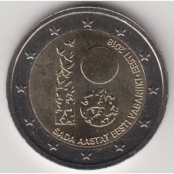 2 Euros Estonia 2018...