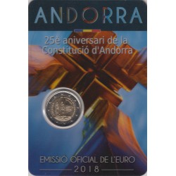 2 Euros Andorra 2018...