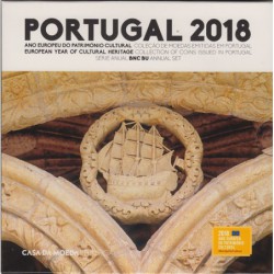 Cartera euros Portugal 2018