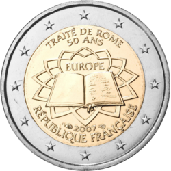 2 Euros Francia 2007...