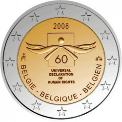 2 Euros Belgica 2008 60º...