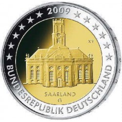 2 Euros Alemania 2009 Saarland