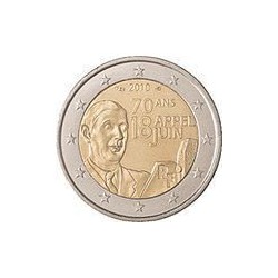 2 Euros Francia 2010 18 de...