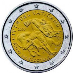 2 Euros Vaticano 2010 Año...