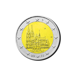 2 Euros Alemania 2011 Renania