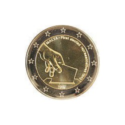 2 Euros Malta 2011 Elecciones