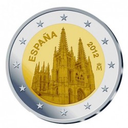 2 Euros España 2012 Burgos