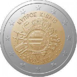 2 Euros Chipre 2012 X...