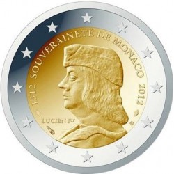 2 Euros Monaco 2012 500...