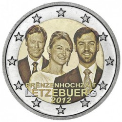 2 Euros Luxemburgo 2012...