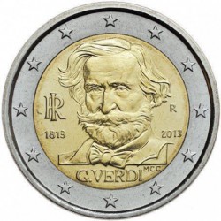 2 Euros Italia 2013 Verdi