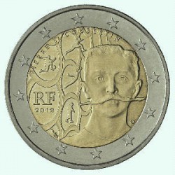 2 Euros Francia 2013 Coubertin