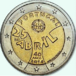 2 Euros Portugal 2014...