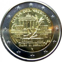 2 Euros Vaticano 2014 Muro...