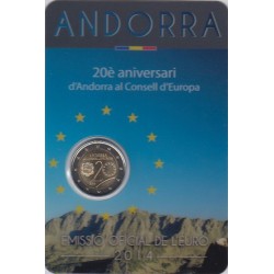 2 Euros Andorra 2014...