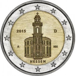 2 Euros Alemania 2015 Hessen