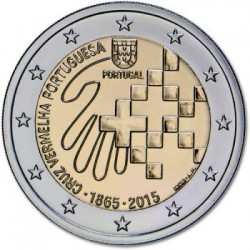 2 Euros Portugal 2015 Cruz...