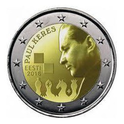 2 Euros Estonia 2016 Paul...