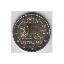 2 Euros Luxemburgo 2017...