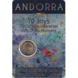 2 euros andorra 2018...