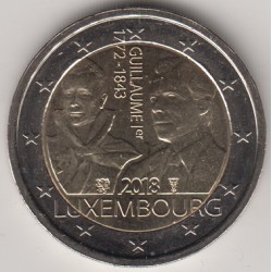 2 euros luxemburgo 2018...