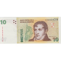 BILLETE 10 PESOS ARGENTINA