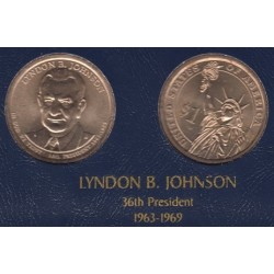 DOLAR PRESIDENTES "LYNDON...