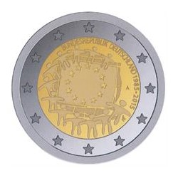 2 Euros Alemania 2015 Bandera