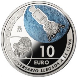 MONEDA 10€ PLATA 2019 "50...