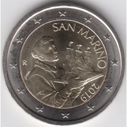 2 EUROS SAN MARINO 2019...