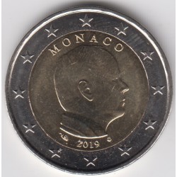 2 EUROS MONACO 2019 "ALBERTO"