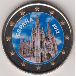 2 Euros España 2012 Burgos...