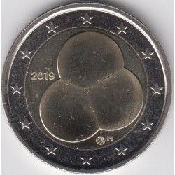 2 EUROS FINLANDIA 2019...