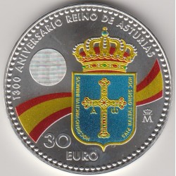 Moneda 30 euros España 2018...