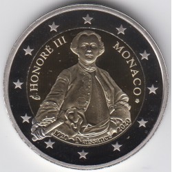 MONEDA MONACO 2020 HONORATO...