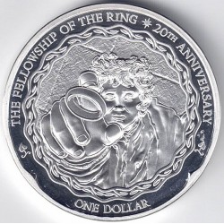 ONZA PLATA NIUE 2021-FRODO-