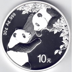 ONZA PLATA CHINA 2023-PANDA-